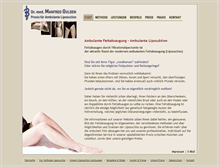 Tablet Screenshot of liposuction-fettabsaugung.de